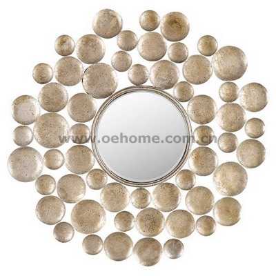 8341 High quality starburst metal mirror, salon mirror